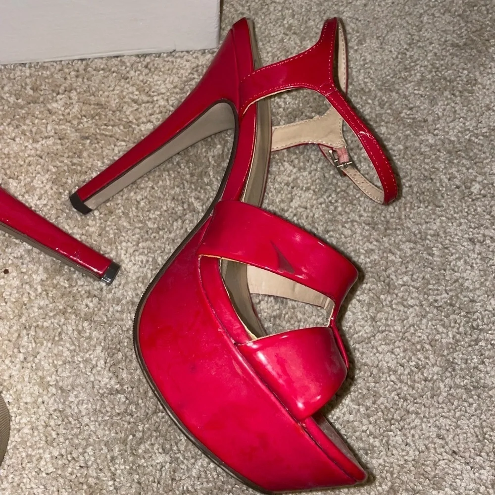 Delicious Brand Platform Red Heels